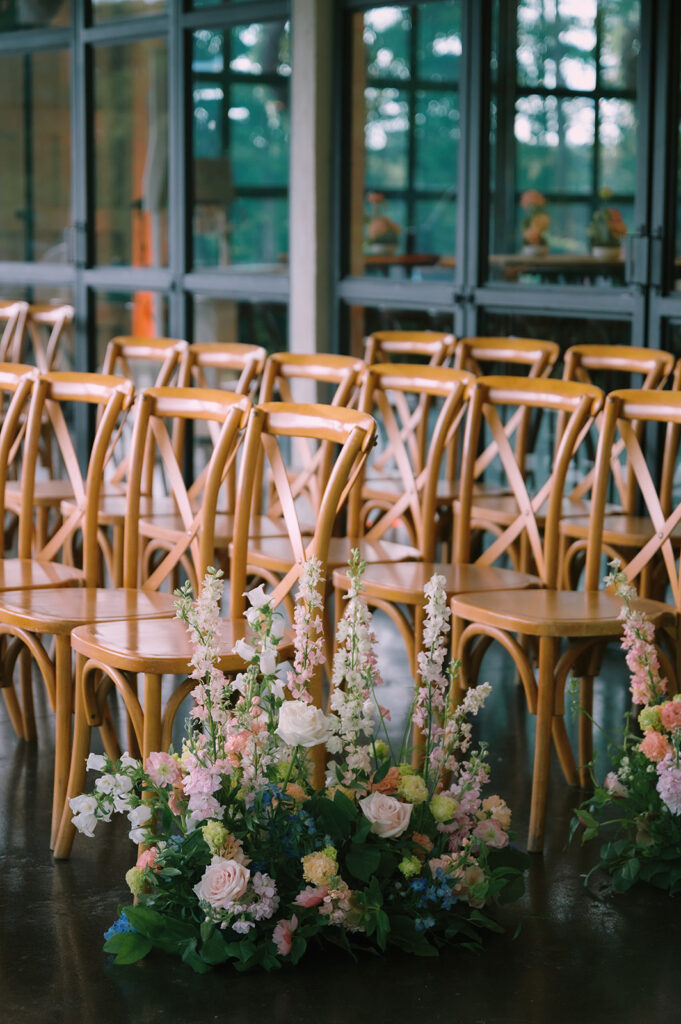 Tags Photography captures a rainy Spring Wedding at Meadows at Mossy Creek.