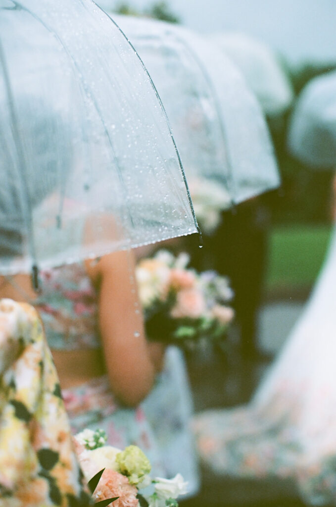 Tags Photography captures a rainy Spring Wedding at Meadows at Mossy Creek.