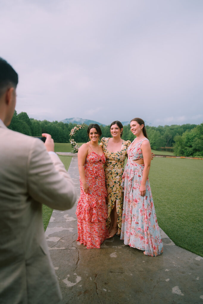 Tags Photography captures a rainy Spring Wedding at Meadows at Mossy Creek.