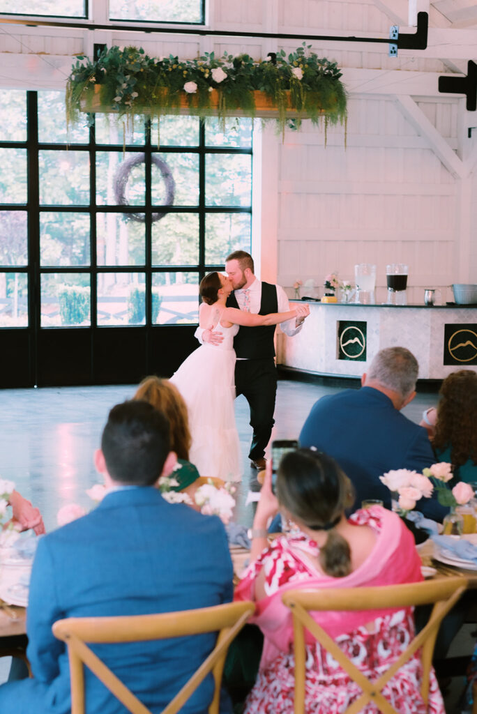 Tags Photography captures a rainy Spring Wedding at Meadows at Mossy Creek.