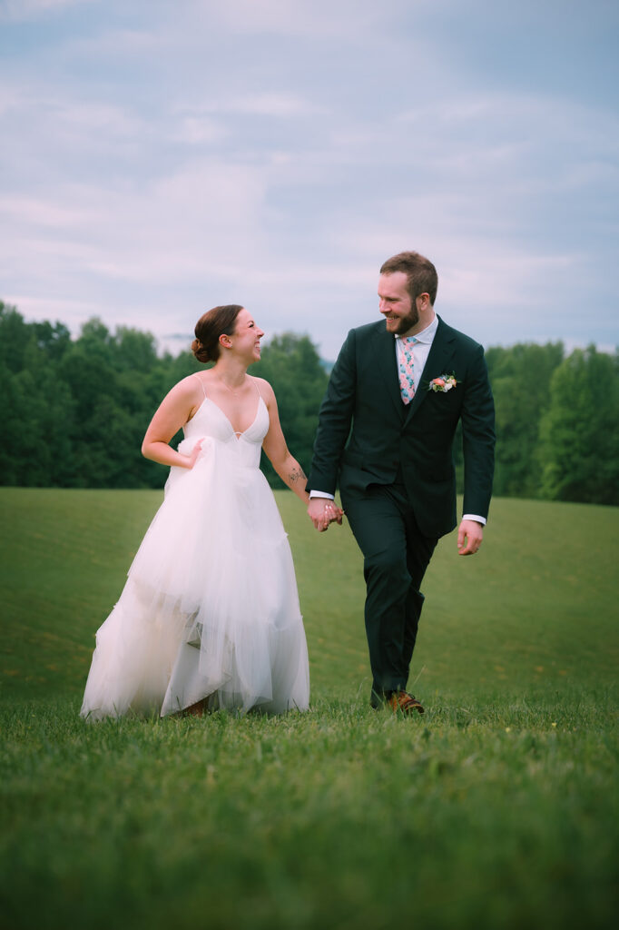 A Spring wedding at Meadows at Mossy Creek captured by Tags Photography